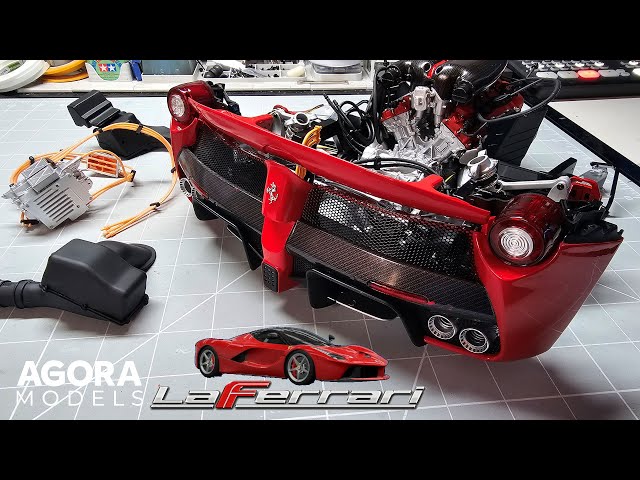 Build the LaFerrari 1:8 Scale - Pack 11 - Stages 81-90