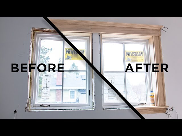 How to Install Window Casing and Interior Trim