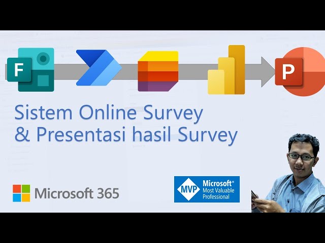 Membangun Sistem Online Survey hingga Presentasi Hasil Survey - menggunakan Microsoft 365