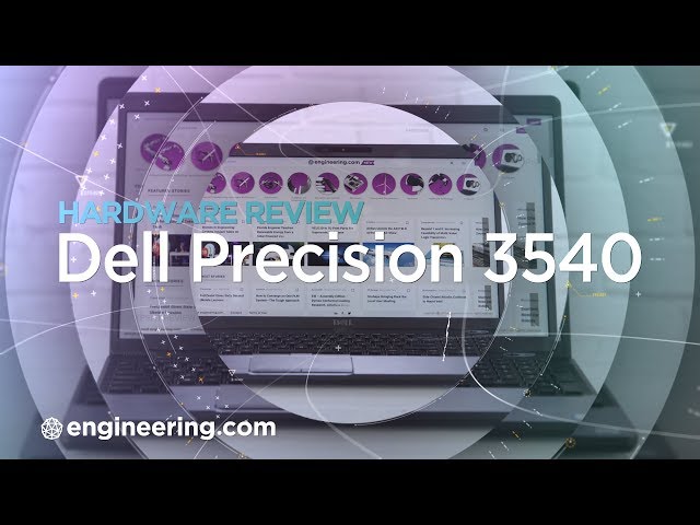 Dell Precision 3540 Mobile Workstation: Performance on a Budget