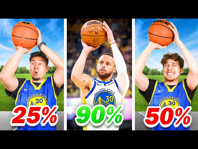 Beat Curry's Shooting Percentage, Win his Jersey!
