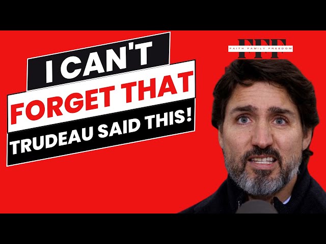 Trudeau...WHAT ARE YOU EVEN TALKING ABOUT??
