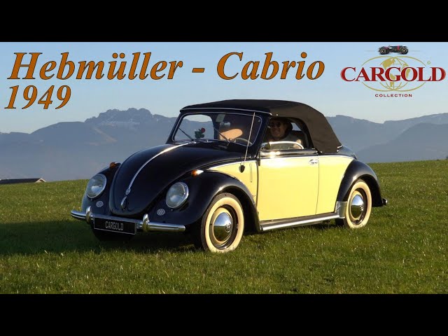 VW Käfer Hebmüller Cabriolet, 1949, Welt-Rarität! Der schönste Käfer aller Zeiten!