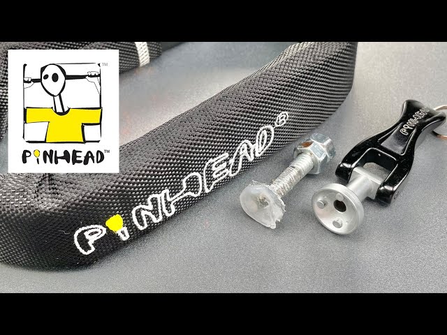 [1333] Opened With Hot Glue & Bolt: Pinhead Bike Lock