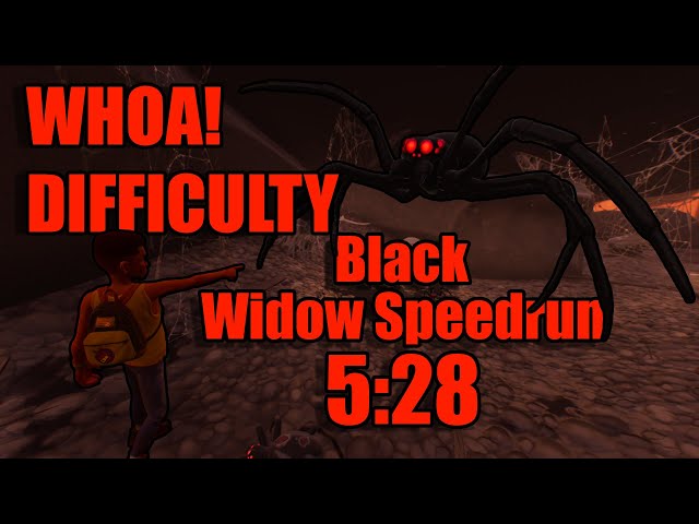 Whoa! Difficulty Black Widow Speedrun in 5:28 || Grounded ||