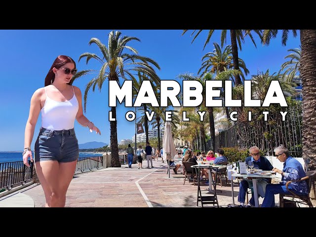 Marbella Spain Lovely City April 2024 Update Costa del Sol | Málaga [4K]