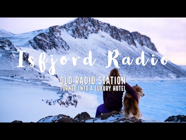 Boutique Hotel in the middle of nowhere?! | ISFJORD RADIO - Svalbard | OFF-GRID VLOG