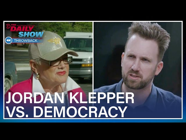 Jordan Klepper Finds Out if Democracy is Done For | The Daily Show