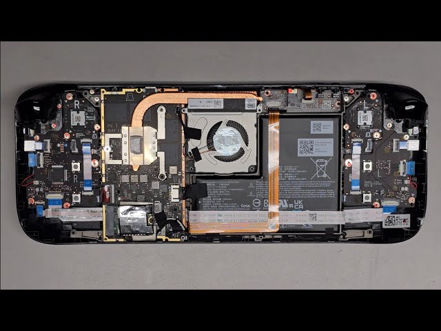 Valve Steam Deck 1010 Disassembly SSD Hard Drive Upgrade Replacement Repair Quick Look Inside