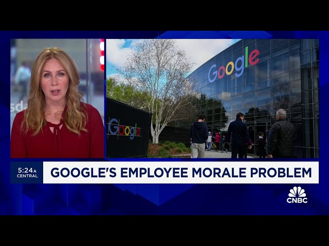 Google employees question executivess over ‘decline in morale’ after blowout earnings