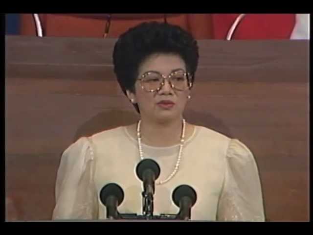 http://rtvm.gov.ph - President Corazon Aquino's SONA 1990