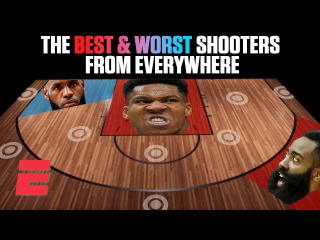 The best and worst NBA shooters from everywhere on the floor | NBA on ESPN