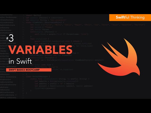 How to use Variables and Constants | Swift Basics #3
