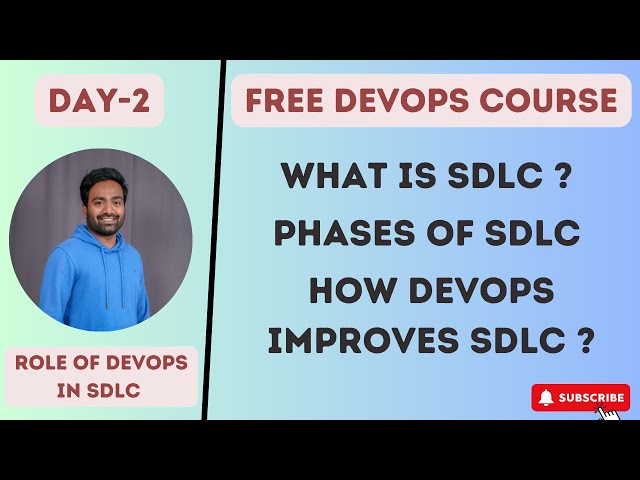 Day-2 | Improve SDLC with DevOps | Free DevOps Course | 45 days | #devopscourse #2023 #learning