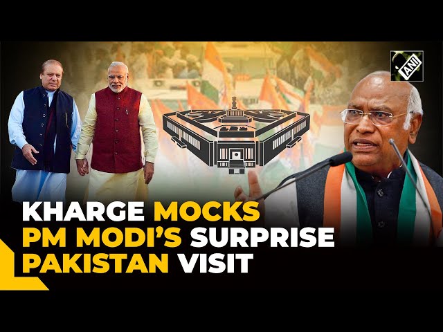 "We are not like him…" Congress prez Mallikarjun Kharge mocks PM Modi’s surprise 2015 Pakistan visit