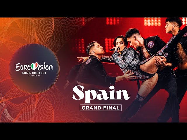 Chanel - SloMo - LIVE - Spain 🇪🇸 - Grand Final - Eurovision 2022