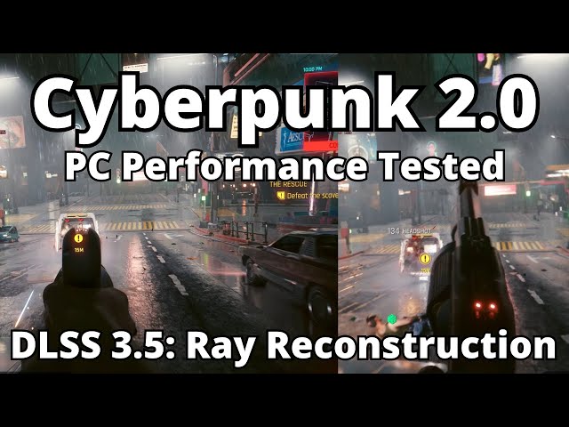 Cyberpunk 2077 2.0 Update Tested!!! DLSS 3.5 Ray Reconstruction!!!
