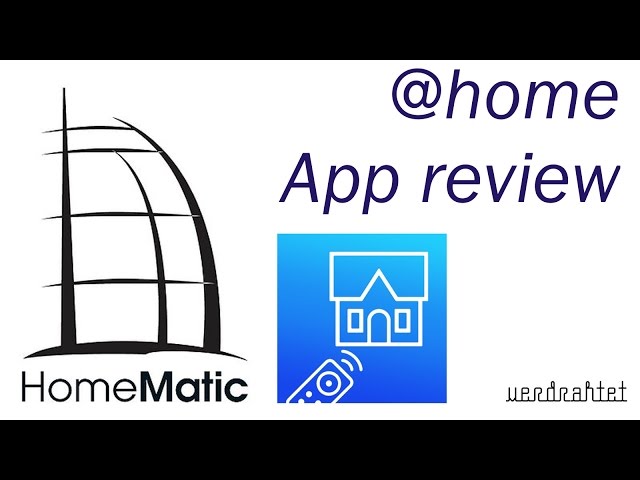 homematic - Review zur "at home" App für das iPhone