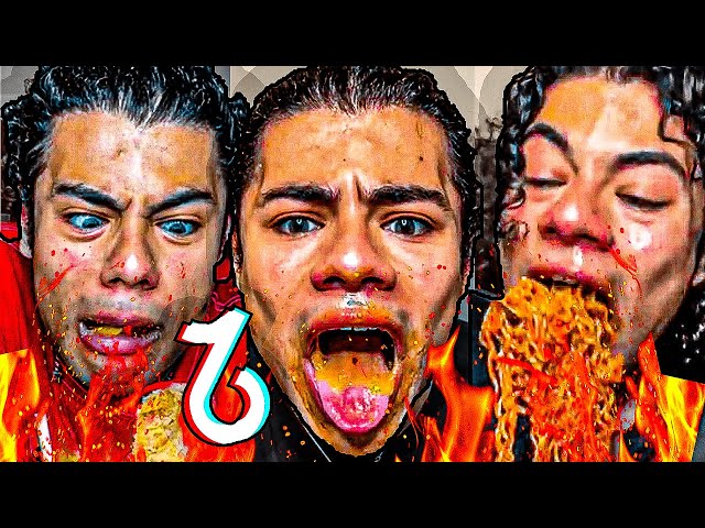 Extreme Hot Ramizeinn🌶 Spicy Food TikTok Compilation🥵 | @Ramizeinn