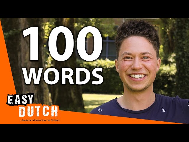100 Words You Should Know When Coming to the Netherlands | Super Easy Dutch 20