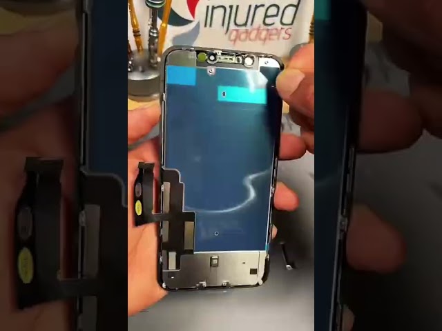 iPhone XR Screen Repair in under one Minute!                         #iphone #repair #phones