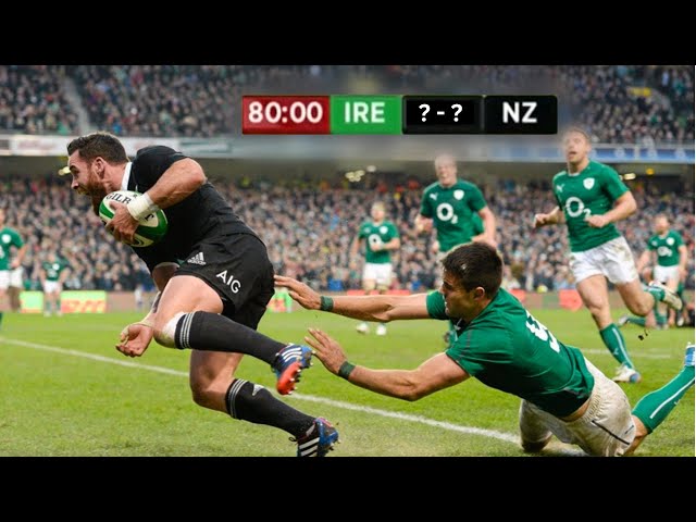 The most dramatic rugby match - Ireland vs New Zealand 2013