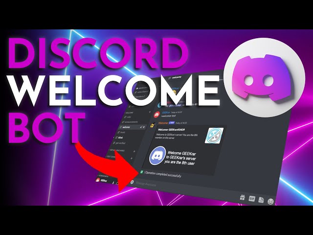 Discord Welcome Bot 2022