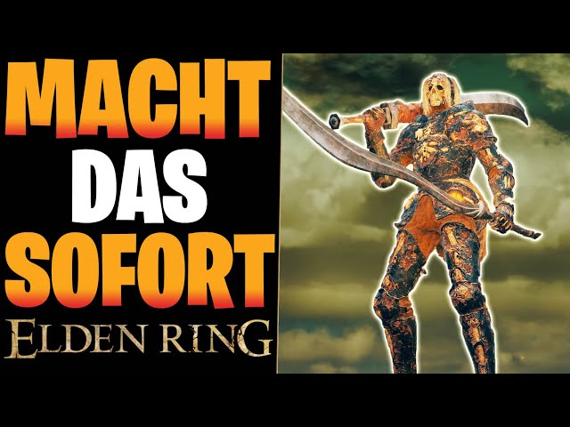 MACHT DAS SOFORT - BESTE Rüstung, Waffe, Magie & Skills DIREKT am ANFANG | Elden Ring Tipps deutsch