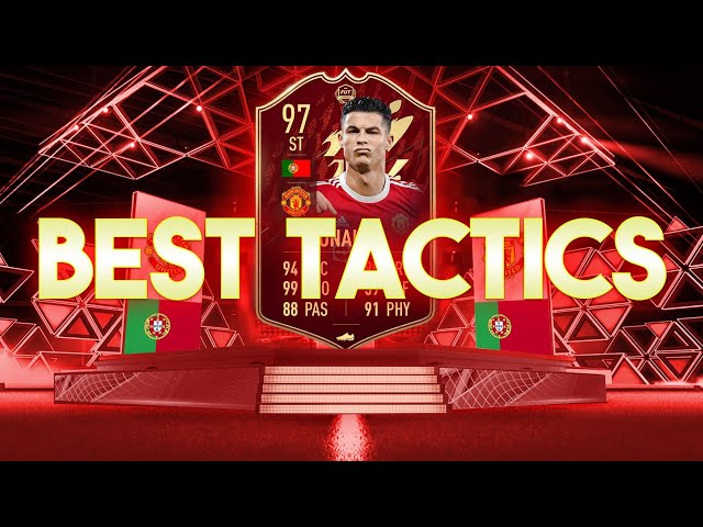 THE BEST META FORMATION AND CUSTOM TACTICS FOR FUT CHAMPS! - FIFA 22 ULTIMATE TEAM