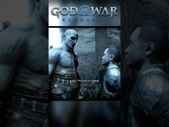 Classic Kratos Said The Thing...😲 God of War Ragnarök