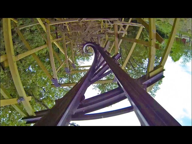 Outlaw Run is AWESOME! Roller Coaster POV at Silver Dollar City!