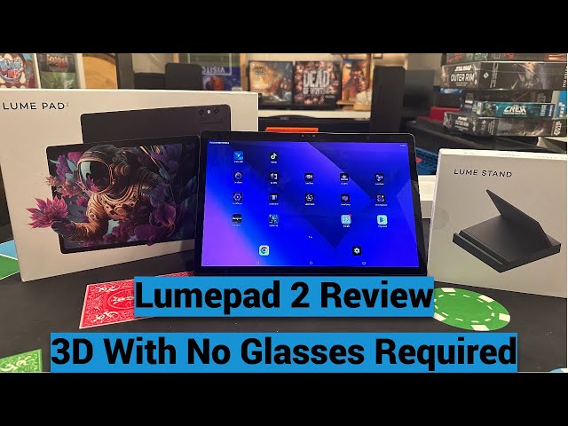 Leia Lume Pad 2 Full Review - Glasses Free 3D Android Tablet With 3D Calls, Games, Movies, + More!