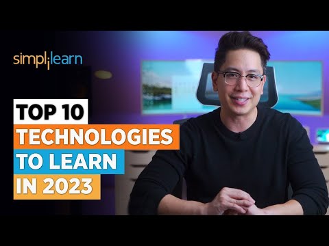 Top 10 Technologies To Learn In 2023 | Trending Technologies In 2023 | Simplilearn
