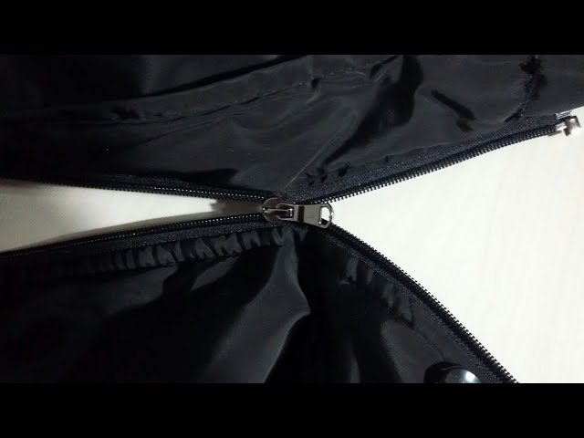 A very practical solution for the damaged zipper that does not close