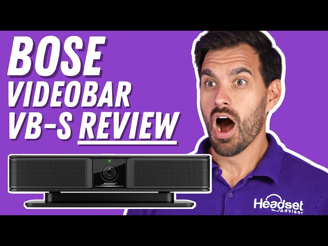 Bose Videobar VB-S Review