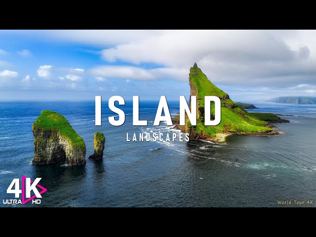 Island 4K Ultra HD - Relaxing Music With Beautiful Nature Scenes - Amazing Nature