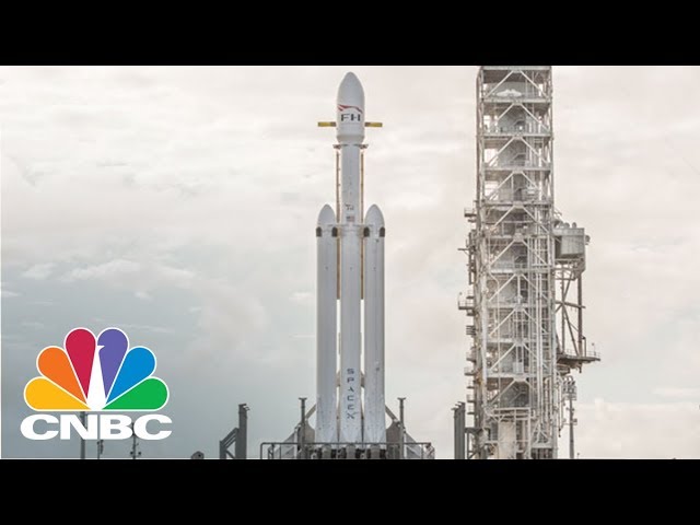 SpaceX Readies Falcon Heavy Rocket For Launch | CNBC