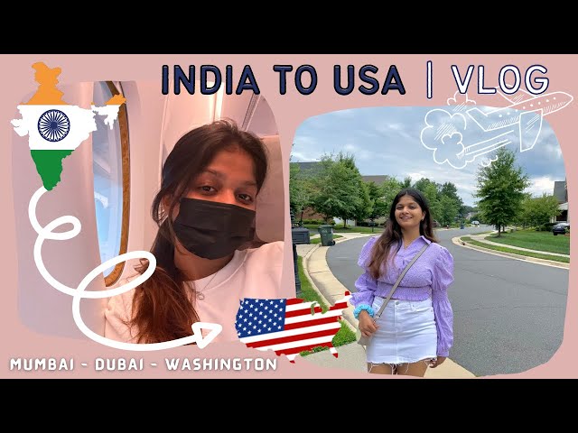 India to USA ✈️ Student Travel Vlog |Master's in US| International Student #MahekTravels