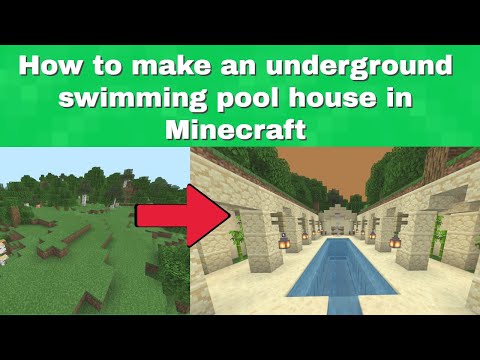 How to build underground in Minecraft!