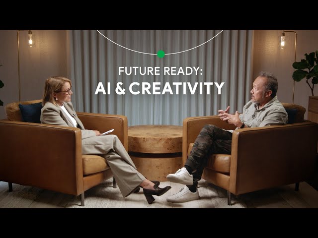 Katie Couric and Robert Wong discuss AI and creativity