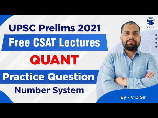 FREE Intensive CSAT Revision | UPSC Prelims 2021 | Quant Day 36