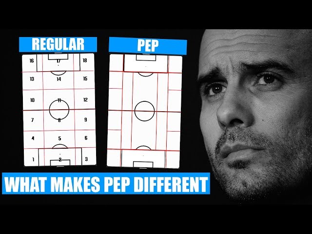 How Pep Sees Football Differently | What Separates Pep Guardiola | Pep Guardiola's 20 Zone System