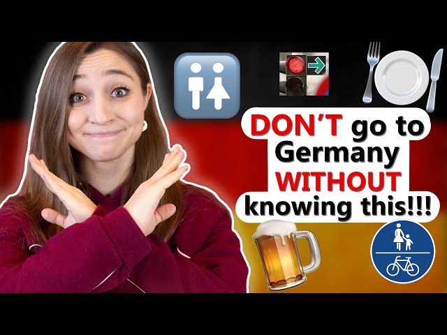 13 things you NEED TO KNOW before going to Germany! | Feli from Germany