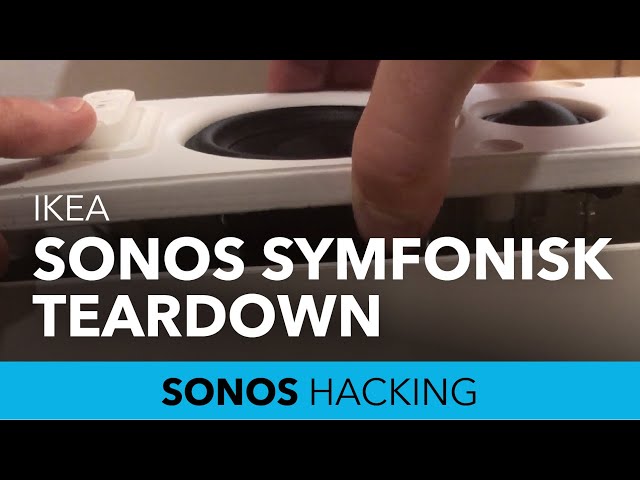 Sonos IKEA Symfonisk speaker unboxing and teardown: What’s inside?