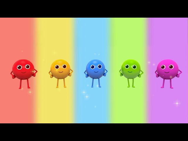 Five Colored Candies Song | Learn Colors Song for Kids | Nursery Rhymes | Kids Songs | BabyBus