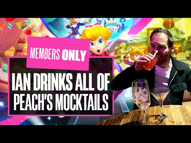 Ian Goes To The Princess Peach: Showtime! Launch Party And Drinks All The Mocktails! MEMBERS ONLY