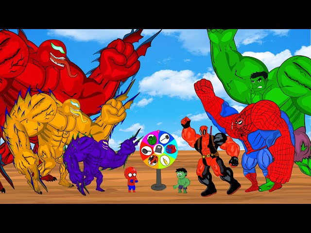 Rescue Team HULK Family & SPIDERMAN, DEADPOOL vs VENOM : Who Is The King Of Super Heroes? - FUNNY