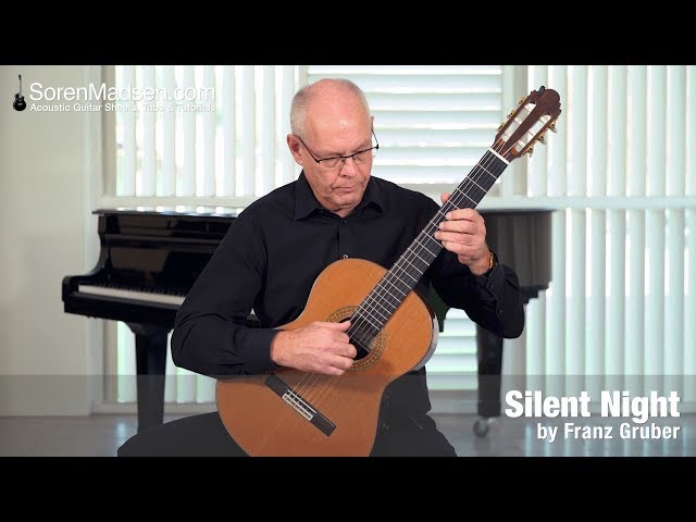 Silent Night (Stille Nacht) by Franz Gruber - Danish Guitar Performance - Soren Madsen