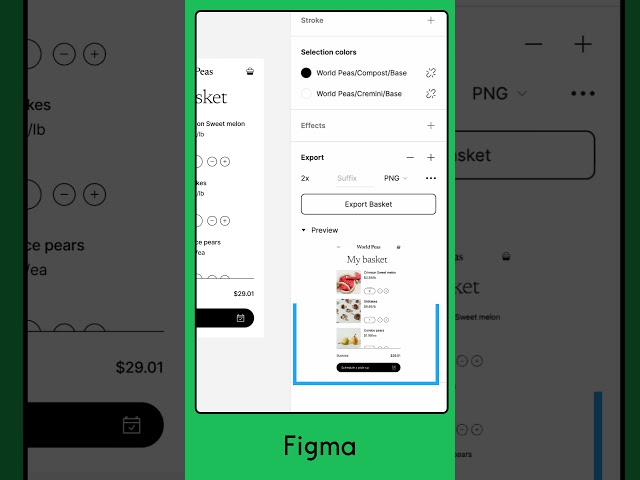 Quick exporting tip in #figmadesign  #shorts #tutorial #figma