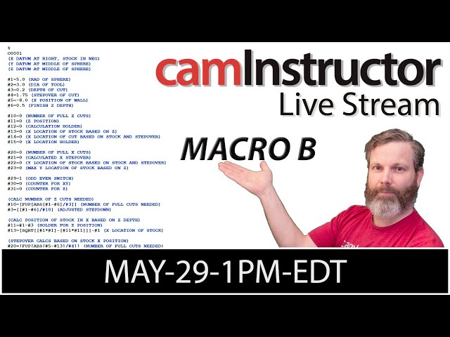 Macro B Programming Live Stream and some HUGE NEWS to reveal!